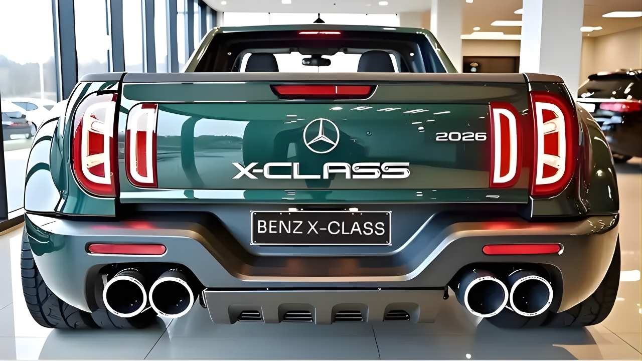 2026 Mercedes-Benz X-Class Pickup Launched: First Look, Features, Engine, Mileage & Price Revealed