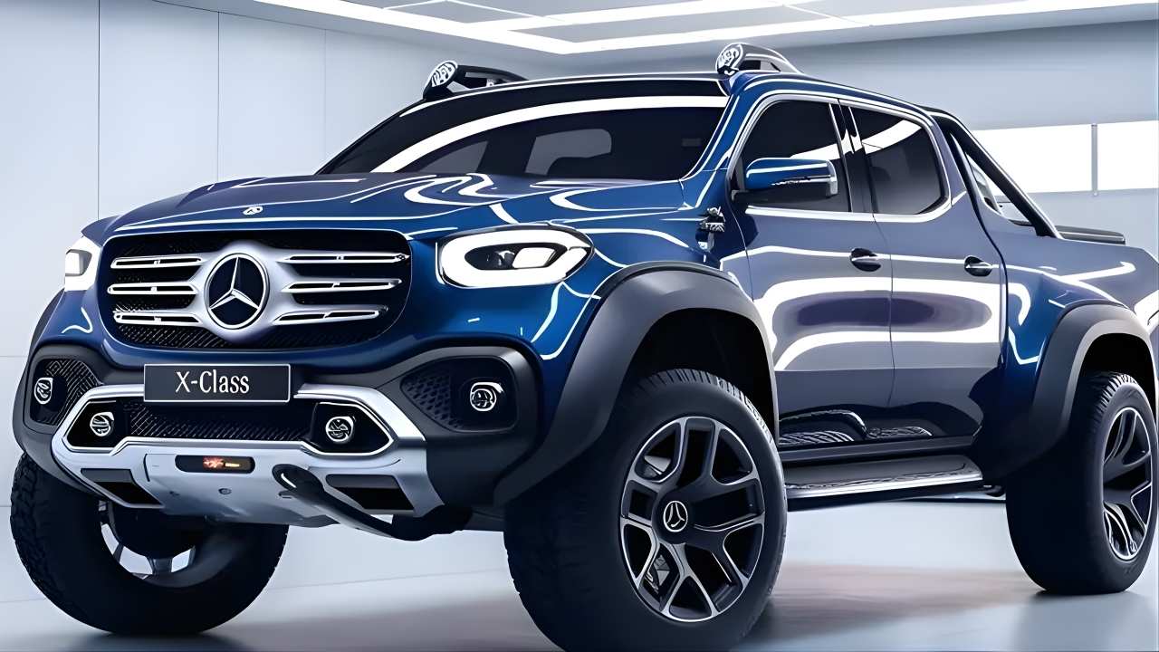 2026 Mercedes X-Class Pickup Unveiled: Futuristic Design, Features, Mileage & Price Details